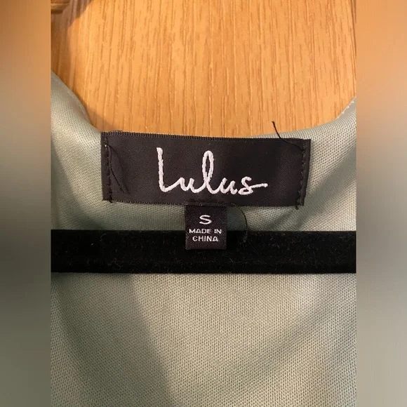 Sage Green Lulus Bridesmaid Dress - Picture 2 of 2